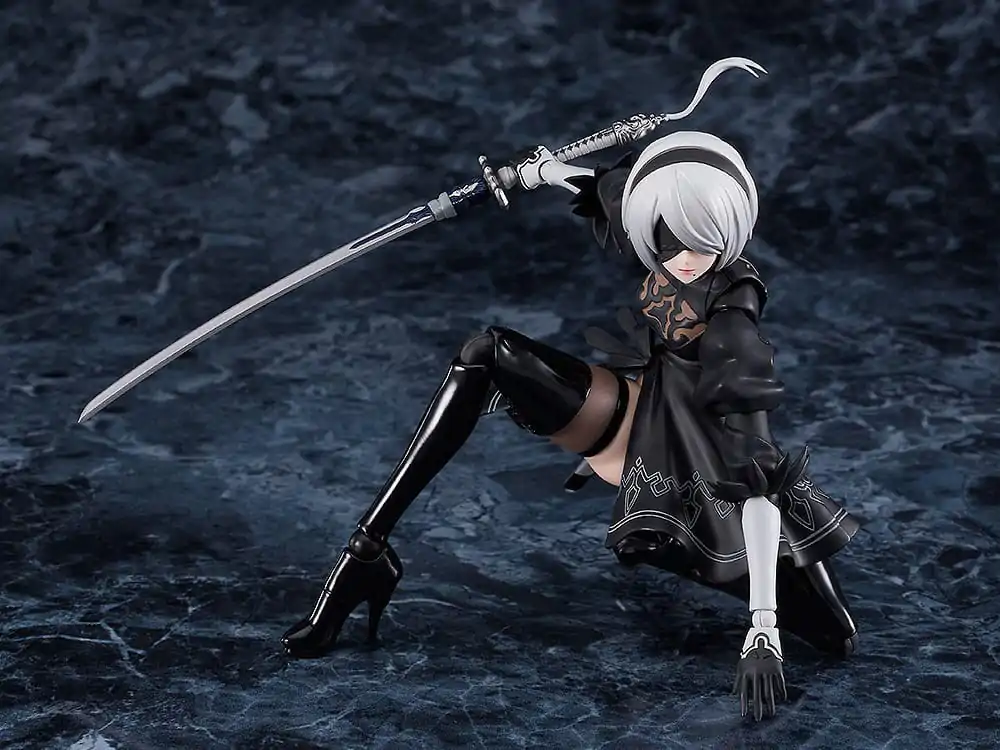 Nier:Automata Ver1.1a Figma Akčná Figúrka 2B (YoRHa No.2 Type B) 16 cm produktová fotografia