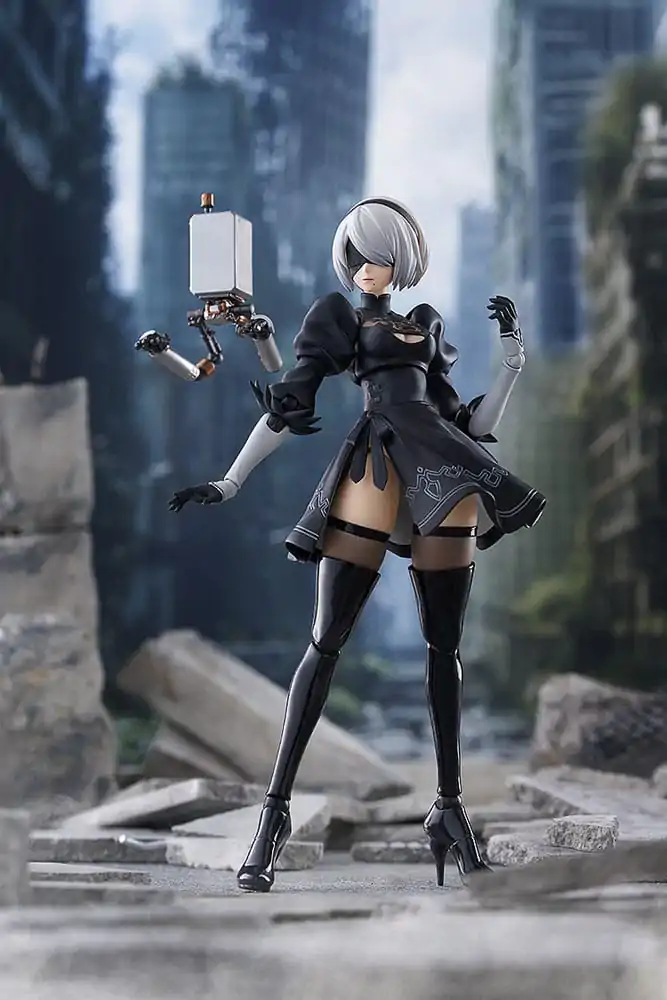 Nier:Automata Ver1.1a Figma Akčná Figúrka 2B (YoRHa No.2 Type B) 16 cm produktová fotografia