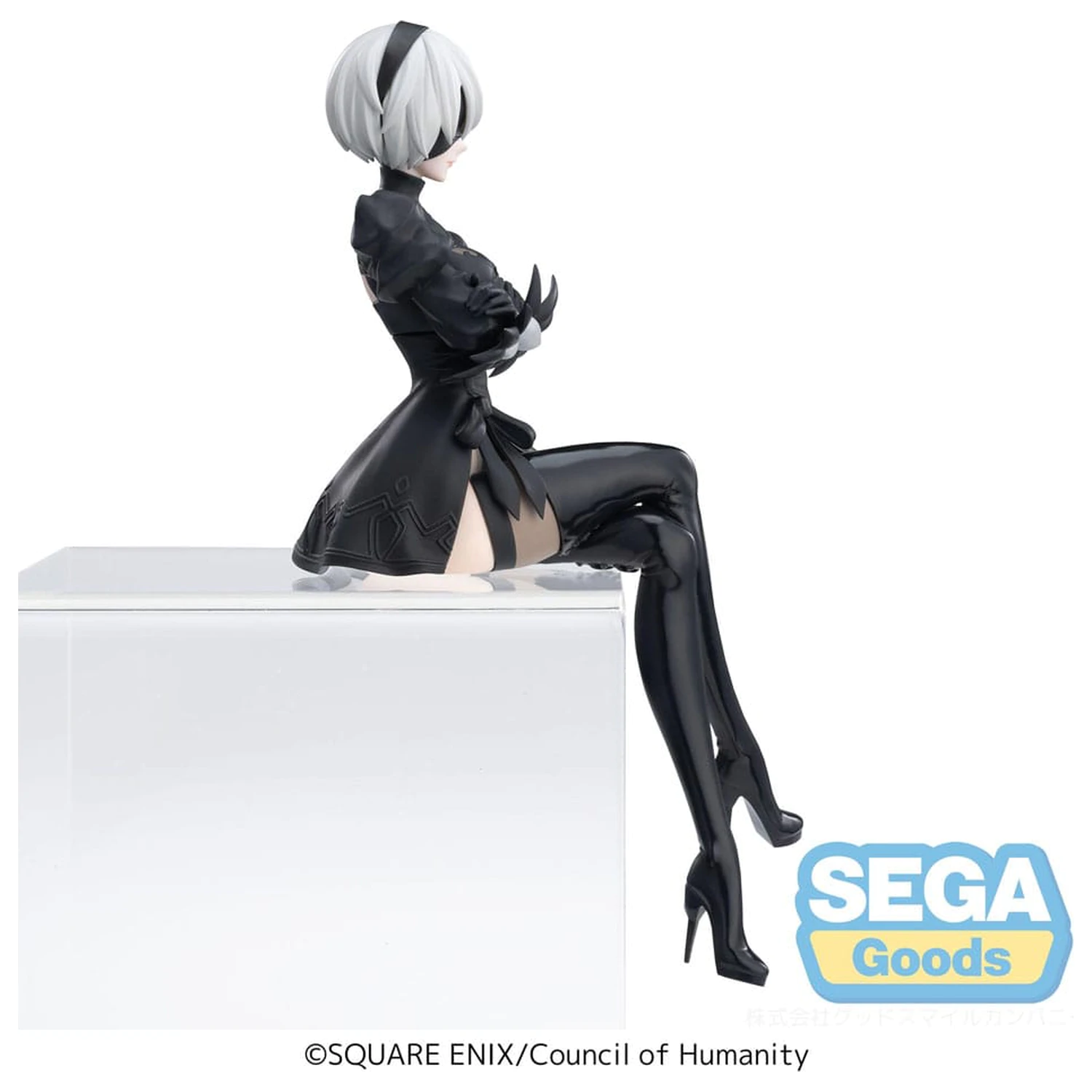 NieR:Automata Ver1.1a PM Perching PVC soška 2B 13 cm produktová fotografia