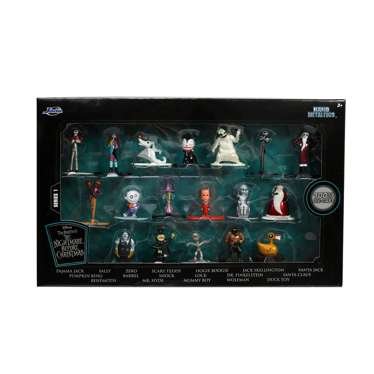 Nightmare Before Christmas set 18 figúrok metal 4 cm produktová fotografia
