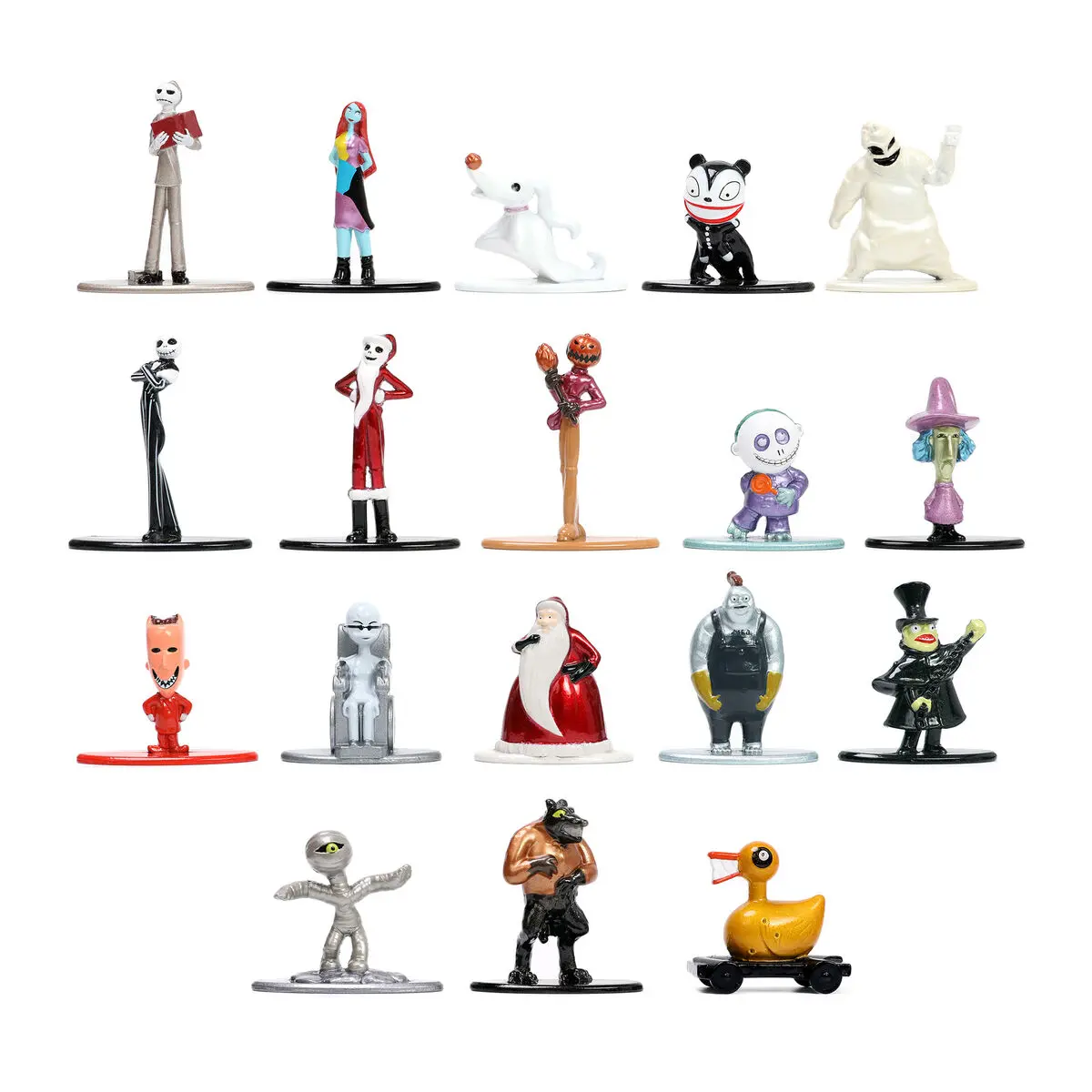 Nightmare Before Christmas set 18 figúrok metal 4 cm produktová fotografia
