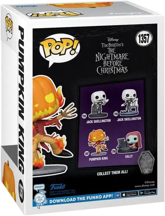 Nightmare before Christmas 30th Anniversary Funko POP! Disney vinylová figúrka Pumpkin King(GW) 9 cm produktová fotografia