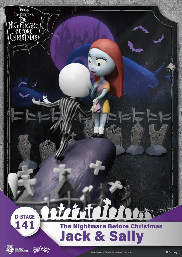 Nightmare before Christmas D-Stage PVC Dioráma Jack & Sally 15 cm produktová fotografia