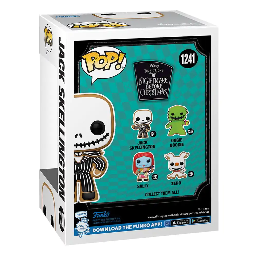 Nightmare before Christmas POP! Disney Vinyl Figúrka Jack (Gingerbread) 9 cm produktová fotografia