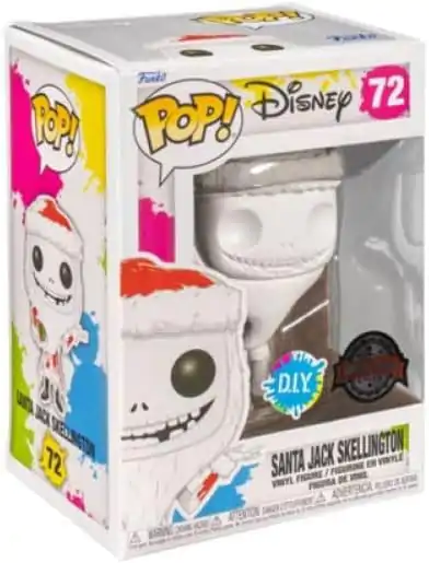 Nightmare before Christmas POP! Disney Vinyl Figúrka Santa Jack (DIY)(WH) 9 cm produktová fotografia
