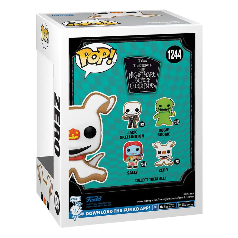 Nightmare before Christmas POP! Disney Vinyl Figúrka Zero (Gingerbread) 9 cm produktová fotografia