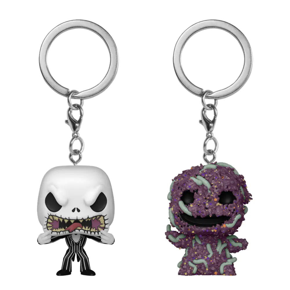 Nightmare Before Christmas Funko POP! Vinyl Kľúčenka 2-Pack Jack/Oogie 4 cm produktová fotografia