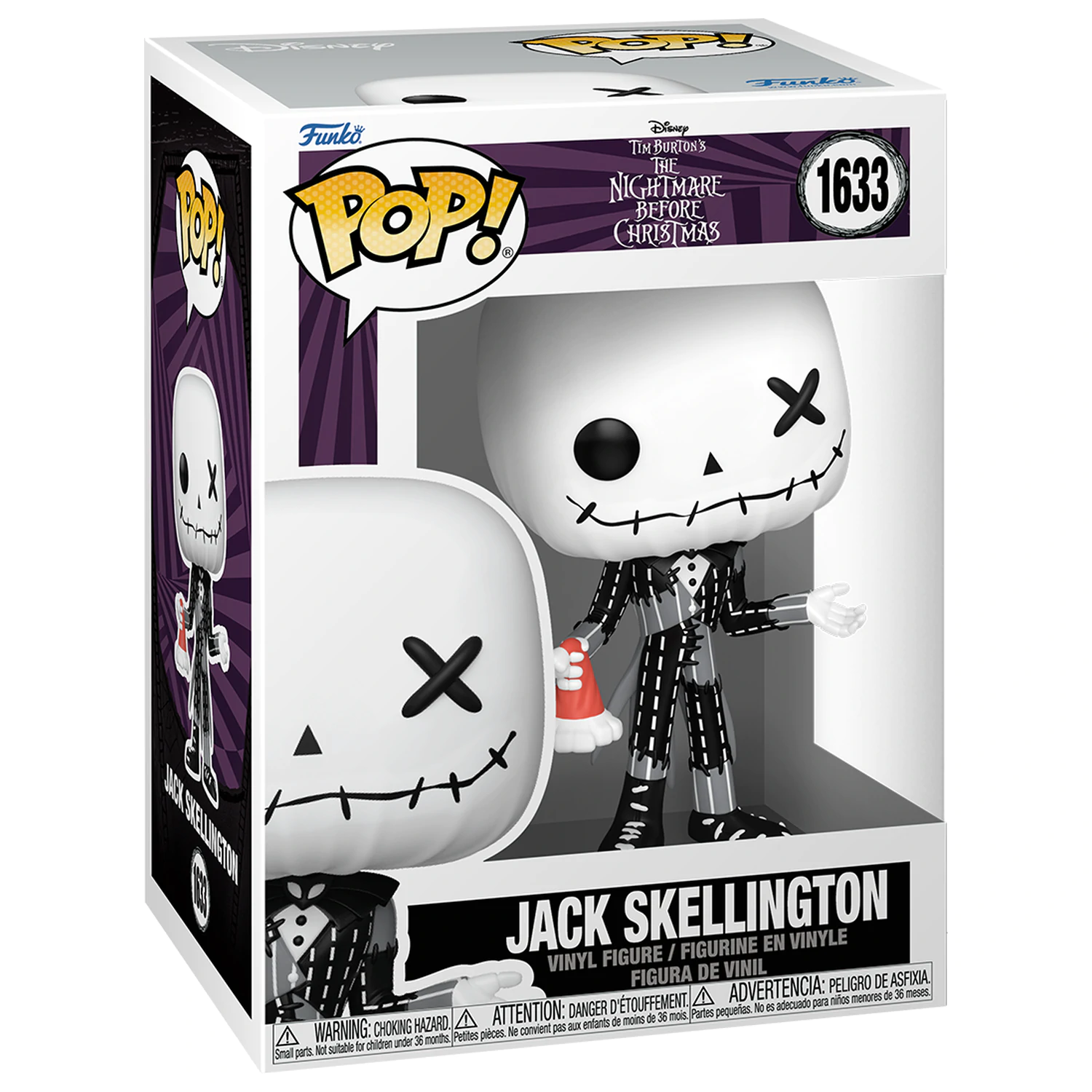 Nightmare Before Christmas Funko POP! Vinylová figúrka Patchwork - Jack 9 cm produktová fotografia