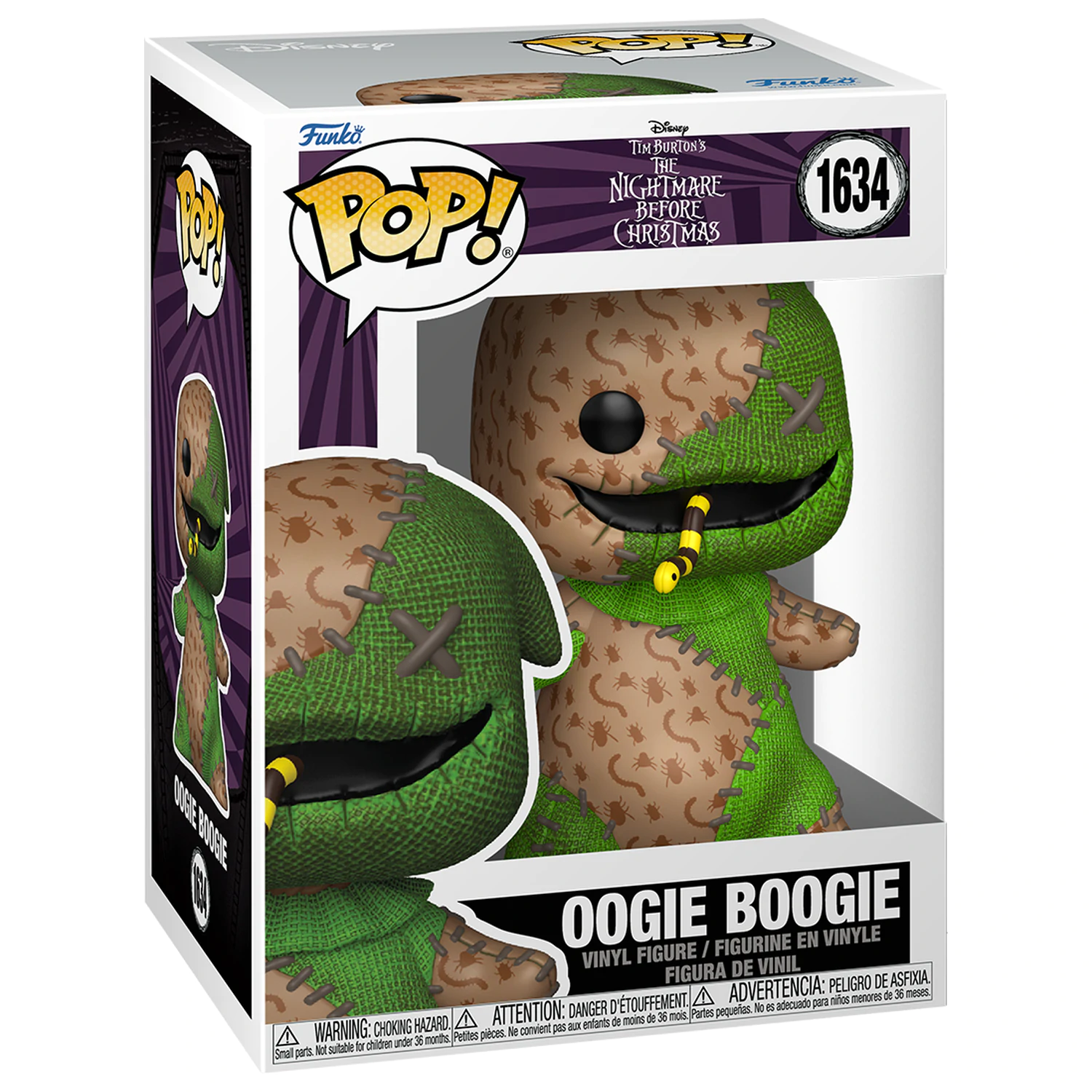 Nightmare Before Christmas Funko POP! Vinylová figúrka Patchwork - Oogie Boogie 9 cm produktová fotografia