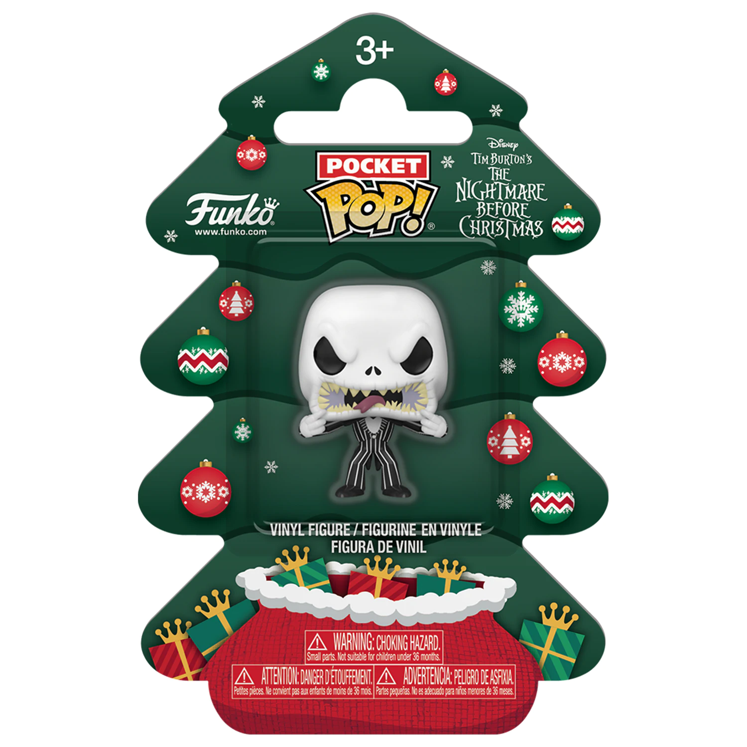 Nightmare before Christmas Holiday 2025 vrecková Funko POP! vinylová figúrka Jack Tree Holiday Box 4 cm produktová fotografia