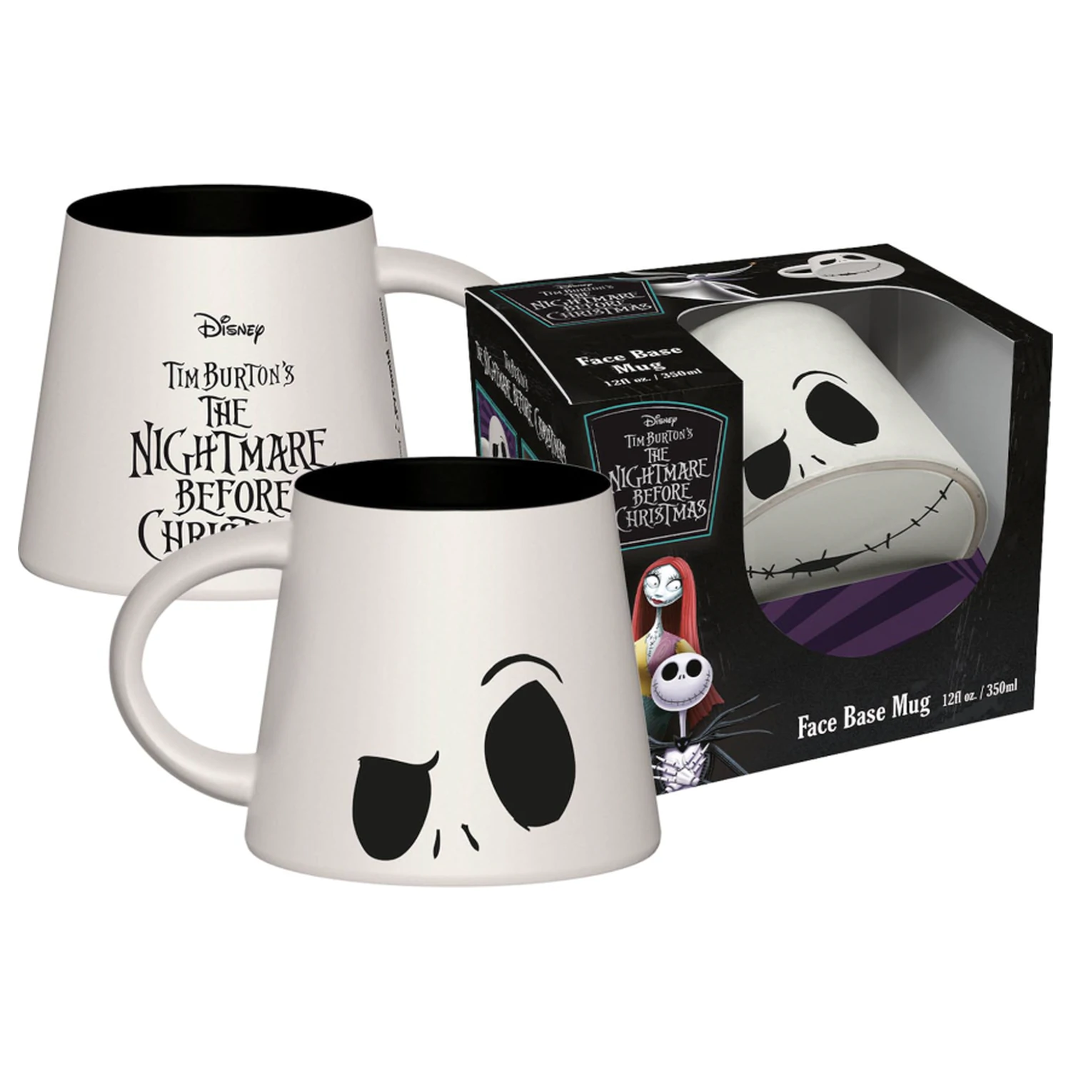 Nightmare Before Christmas Jack Face Base hrnček 355ml produktová fotografia