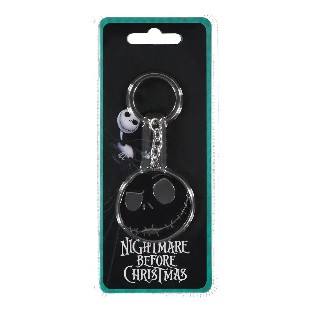 Nightmare Before Christmas Kovová kľúčenka Jack Skellington's Face produktová fotografia