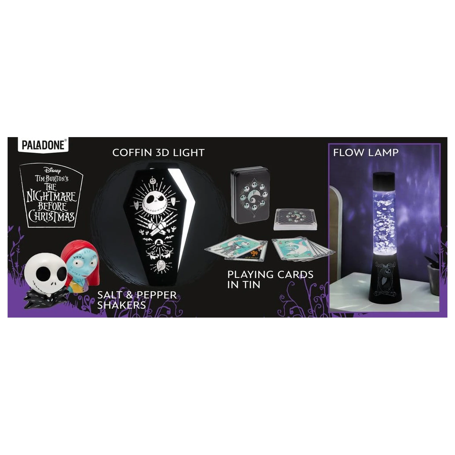 Nightmare Before Christmas Svetelný tok 33 cm produktová fotografia
