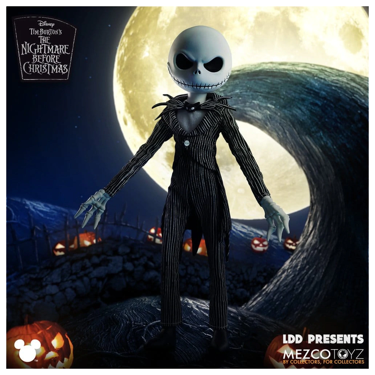 Nightmare Before Christmas LDD Presents Bábika Jack Skellington 25 cm produktová fotografia