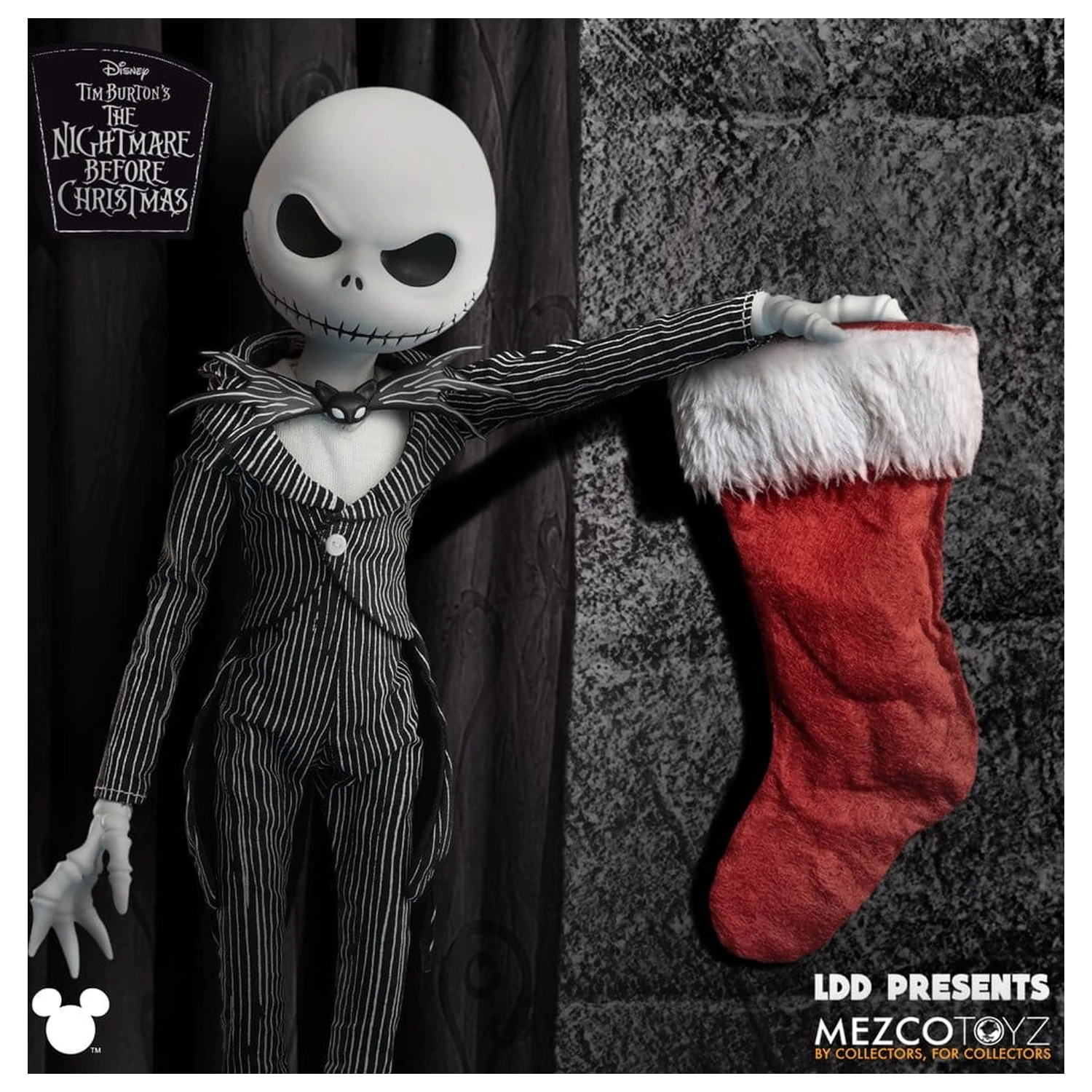 Nightmare Before Christmas LDD Presents Bábika Jack Skellington 25 cm produktová fotografia