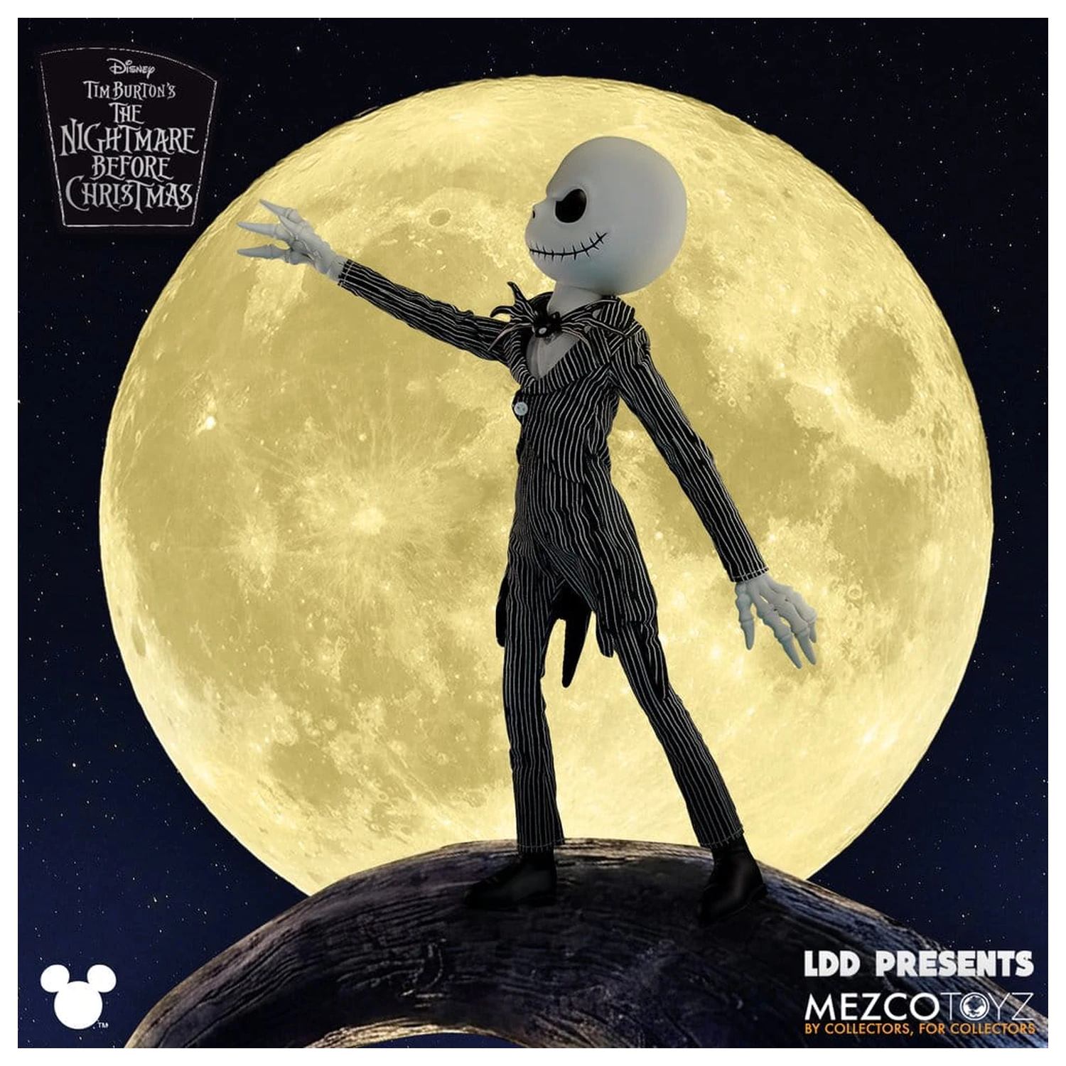 Nightmare Before Christmas LDD Presents Bábika Jack Skellington 25 cm produktová fotografia