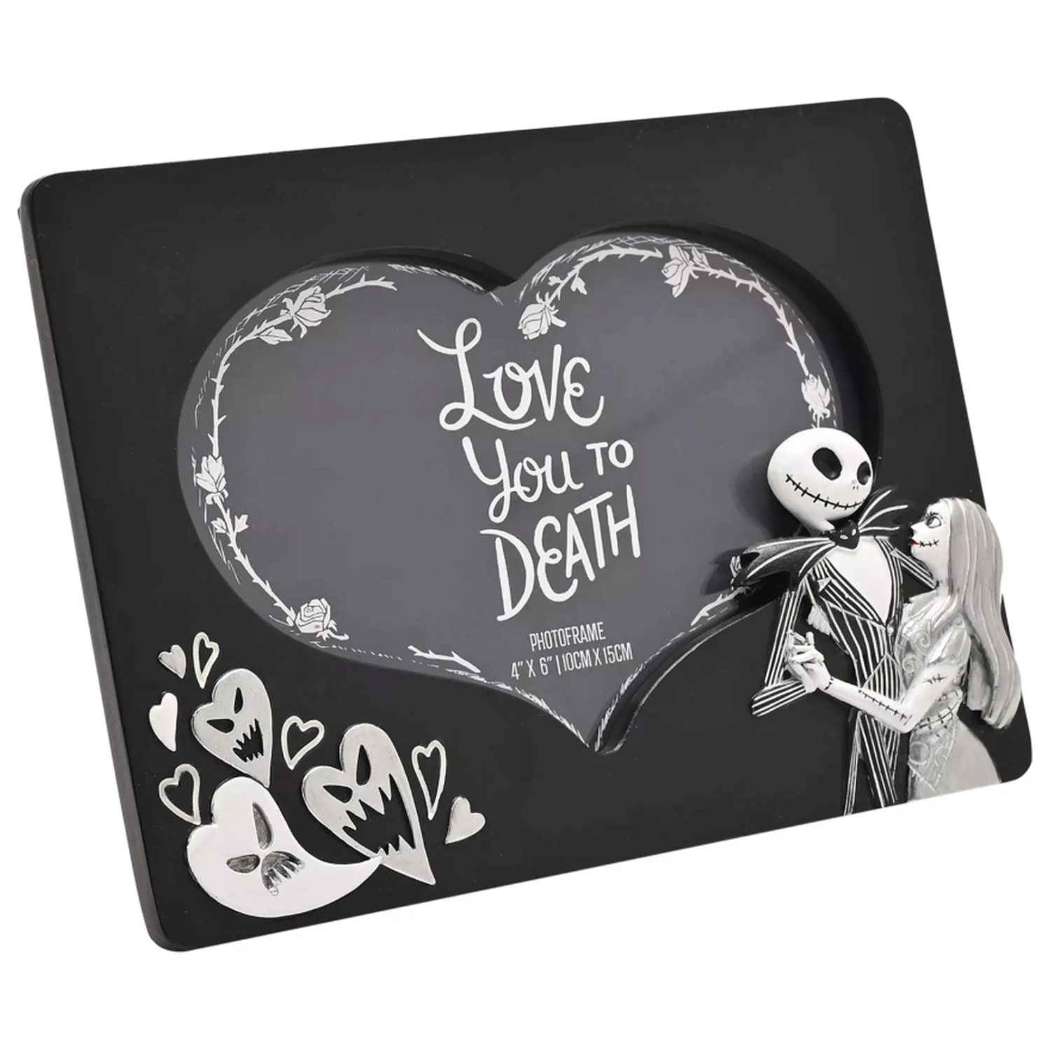 Nightmare Before Christmas Milujem ťa na smrť 3D fotorámik produktová fotografia