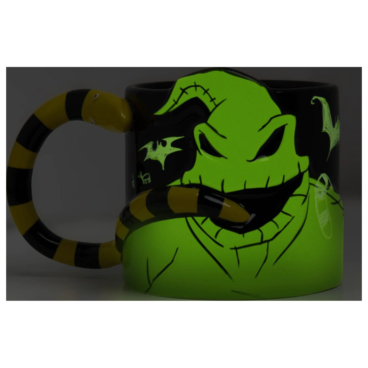 Nightmare before Christmas Tvarovaný Hrnček Oogie Boogie svietiaci v tme produktová fotografia