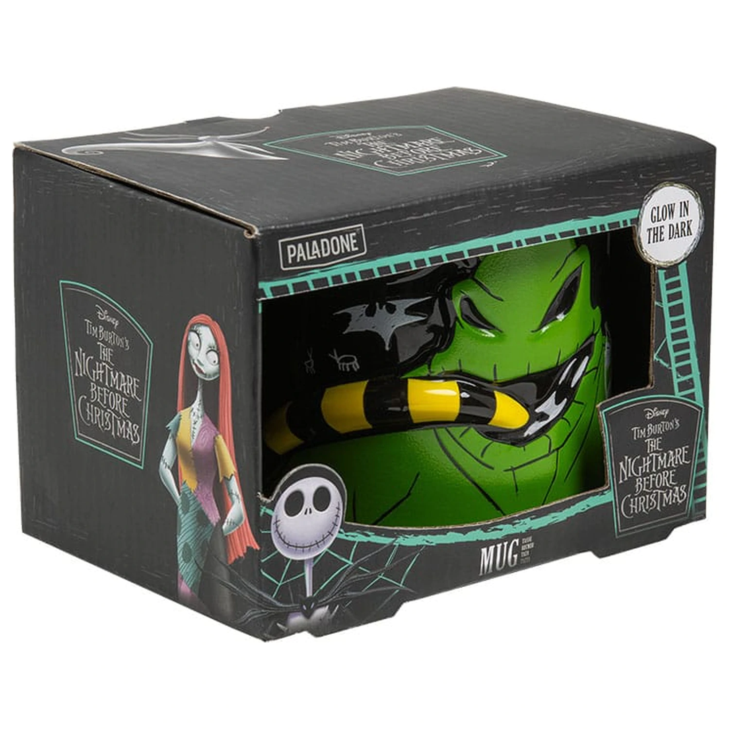 Nightmare before Christmas Tvarovaný Hrnček Oogie Boogie svietiaci v tme produktová fotografia