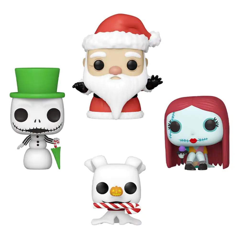 Nightmare before Christmas Pocket POP! Vinyl figurka 4-pack Tree Holiday 4 cm termékfotó