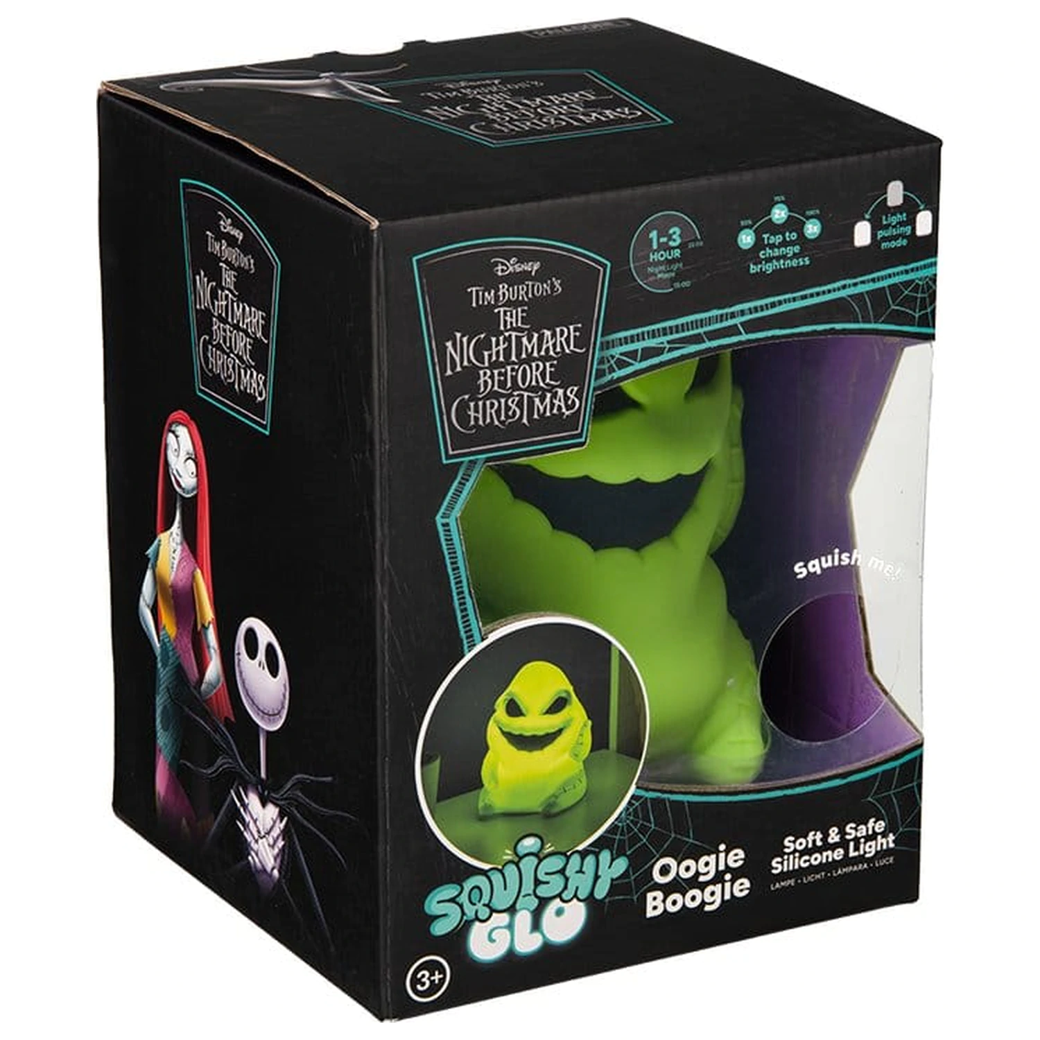 Nightmare Before Christmas SquishyGlo Silicon svetlo Oogie Boogie 16 cm produktová fotografia