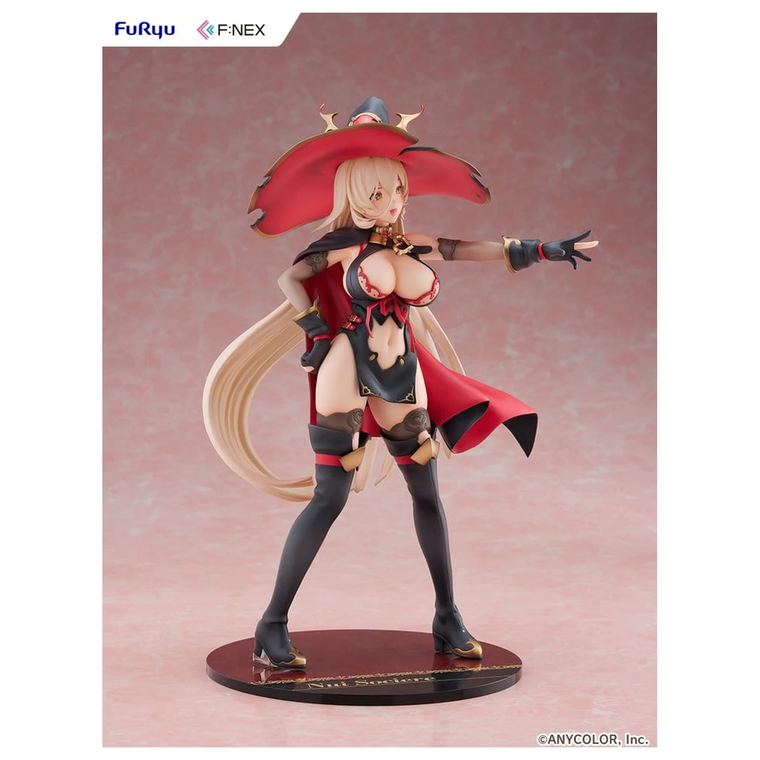 Nijisanji F:Nex PVC socha 1/7 Nuit Sociere 27 cm produktová fotografia