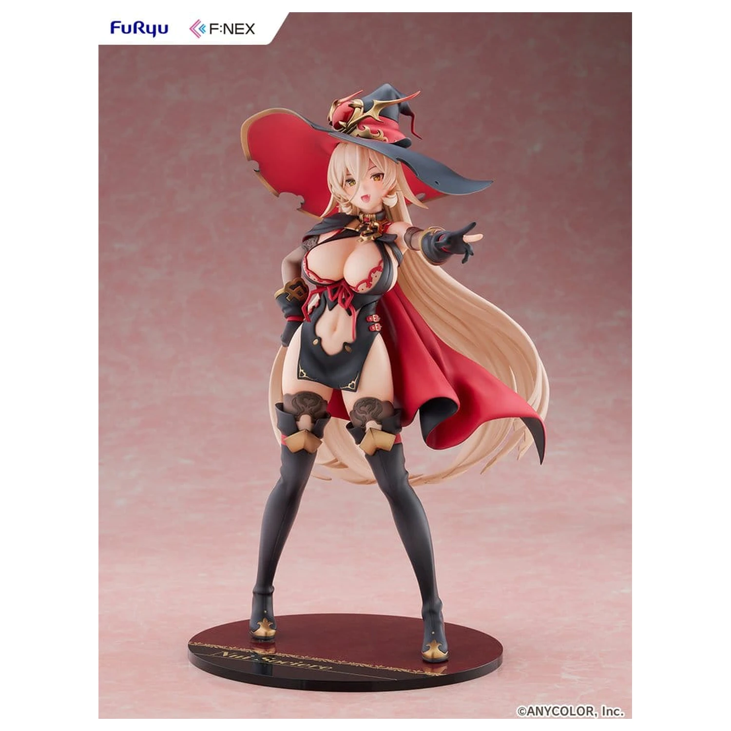 Nijisanji F:Nex PVC socha 1/7 Nuit Sociere 27 cm produktová fotografia