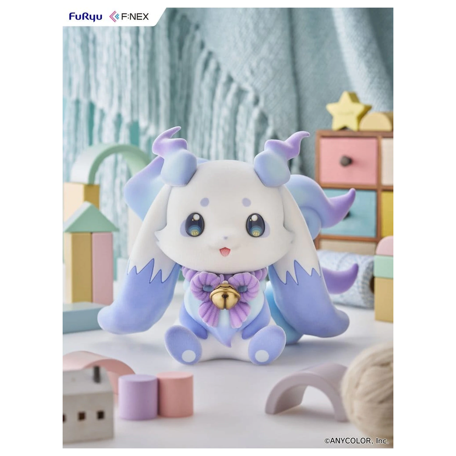 Nijisanji F:Nex Flocky Soft Vinylová figúrka 1/2 Lunlun 20 cm produktová fotografia