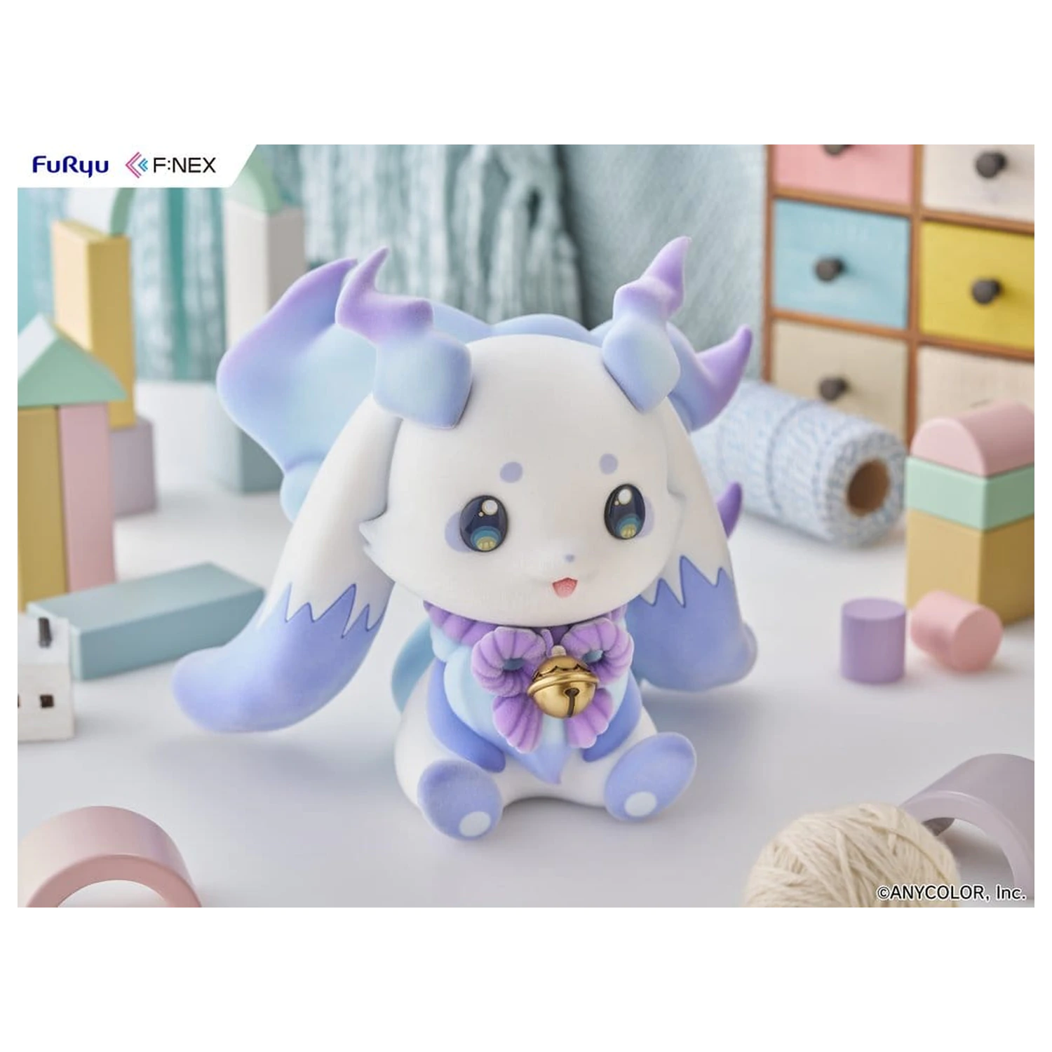 Nijisanji F:Nex Flocky Soft Vinylová figúrka 1/2 Lunlun 20 cm produktová fotografia