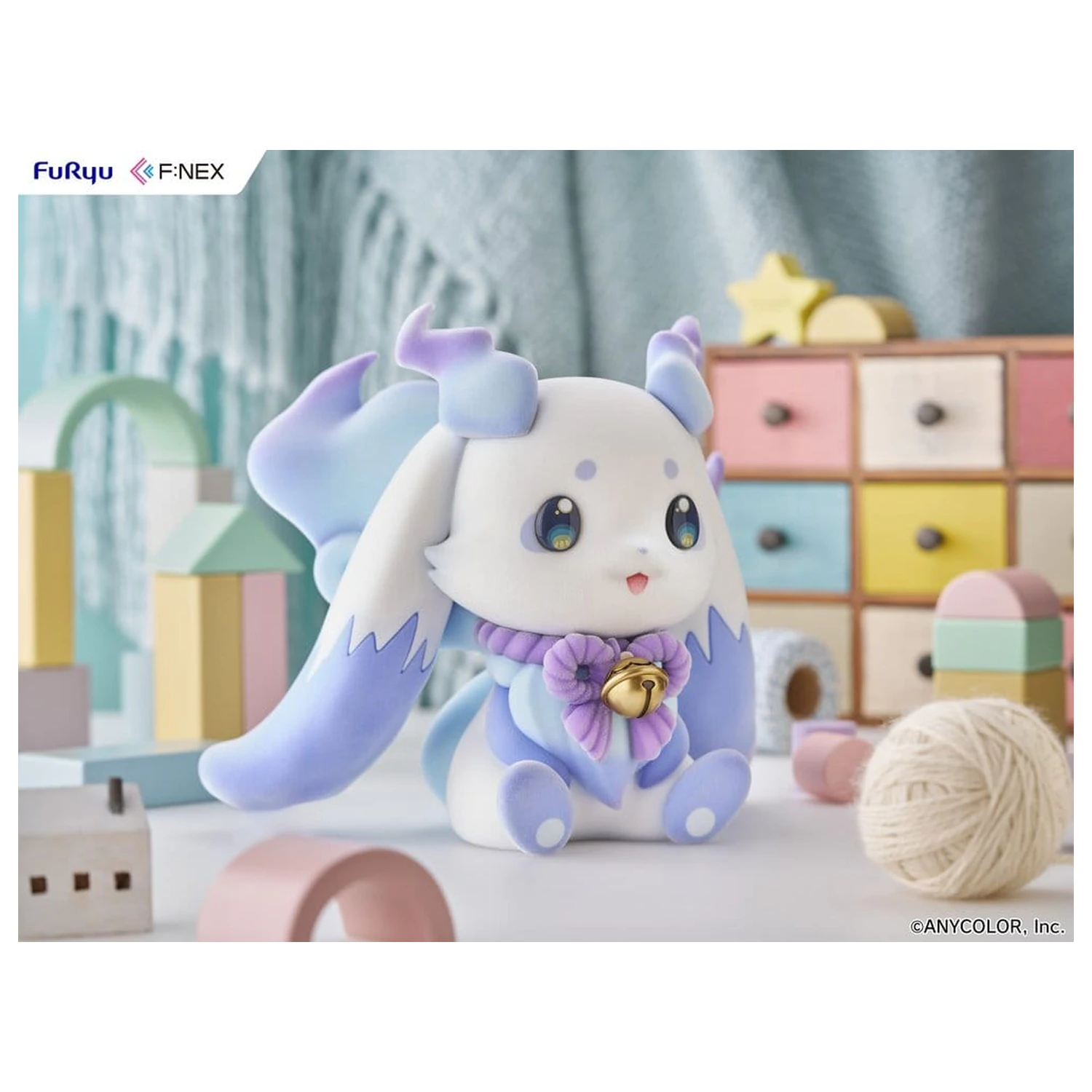 Nijisanji F:Nex Flocky Soft Vinylová figúrka 1/2 Lunlun 20 cm produktová fotografia