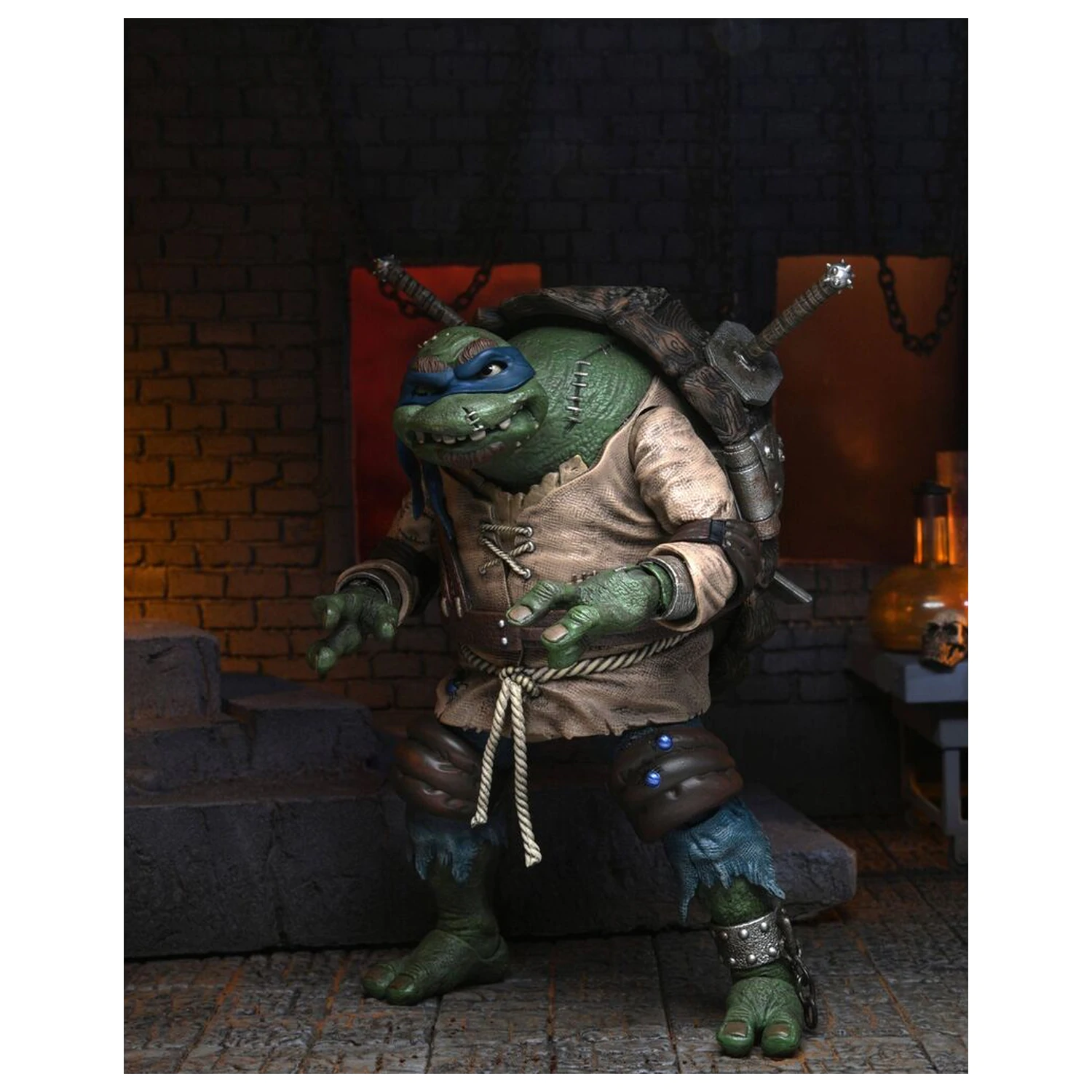 Ninja Turtles Leonardo ako Hunchback Ultimate figúrka 18 cm produktová fotografia
