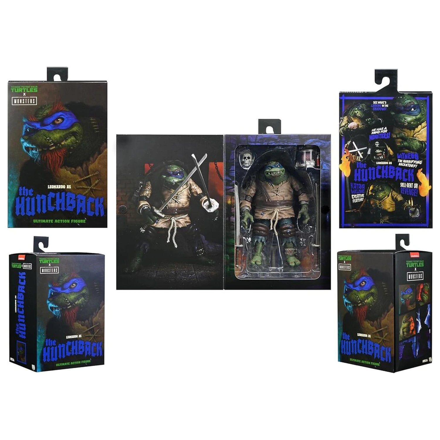 Ninja Turtles Leonardo ako Hunchback Ultimate figúrka 18 cm produktová fotografia