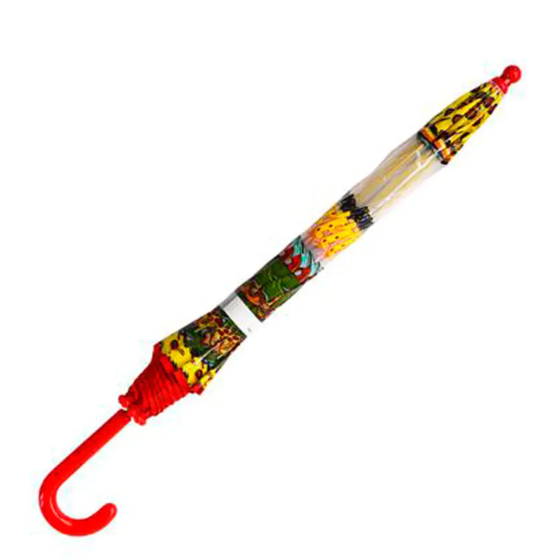 Ninja Turtles manuálny priehľadný dáždnik 48 cm produktová fotografia