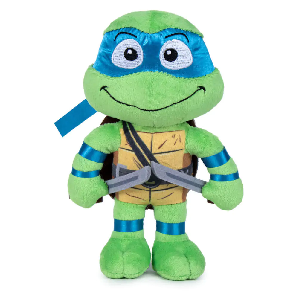 Ninja Turtles Mutant Mayhem Leonardo plyšová figúrka 38 cm termékfotó