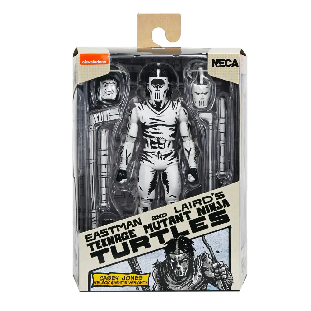 Ninja Turtles Teenage Mutant Casey Jones čierno-biela figúrka 18 cm produktová fotografia