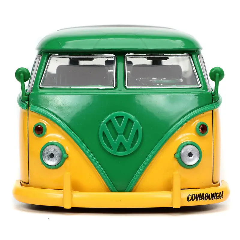 Teenage Mutant Ninja Turtles Diecast Model 1/24 1962 VW Bus Leonardo produktová fotografia