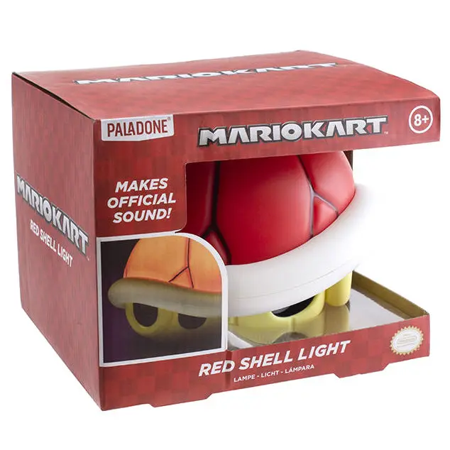Nintendo Mario Kart Red Shell svetlo so zvukom produktová fotografia