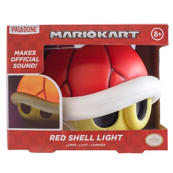 Nintendo Mario Kart Red Shell svetlo so zvukom produktová fotografia