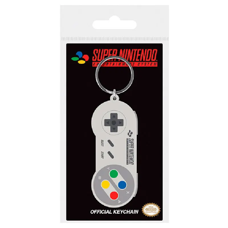 Nintendo Rubber Keychain SNES Controller 6 cm termékfotó