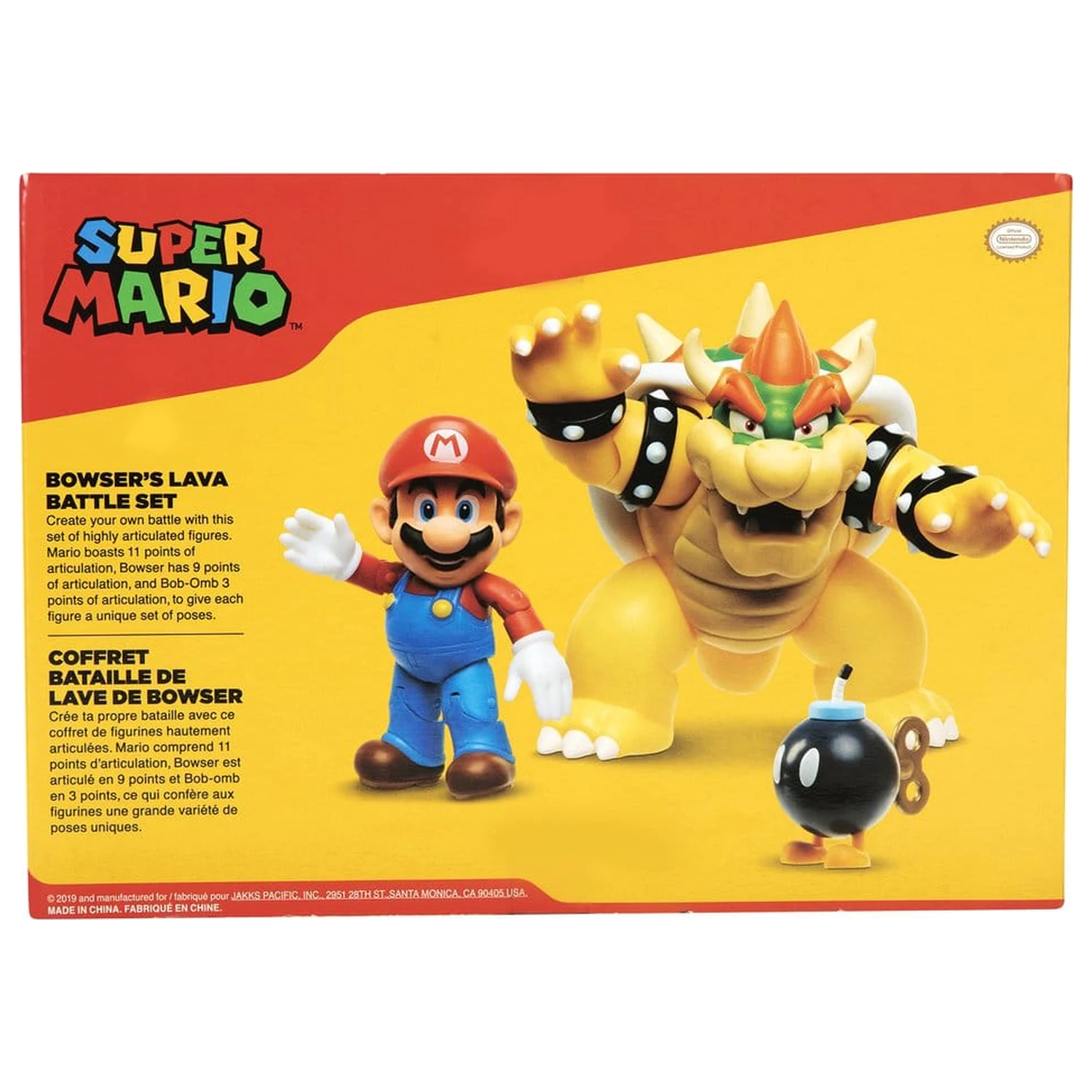 Nintendo Super Mario Bowser verzus Super Mario Špeciálna sada produktová fotografia