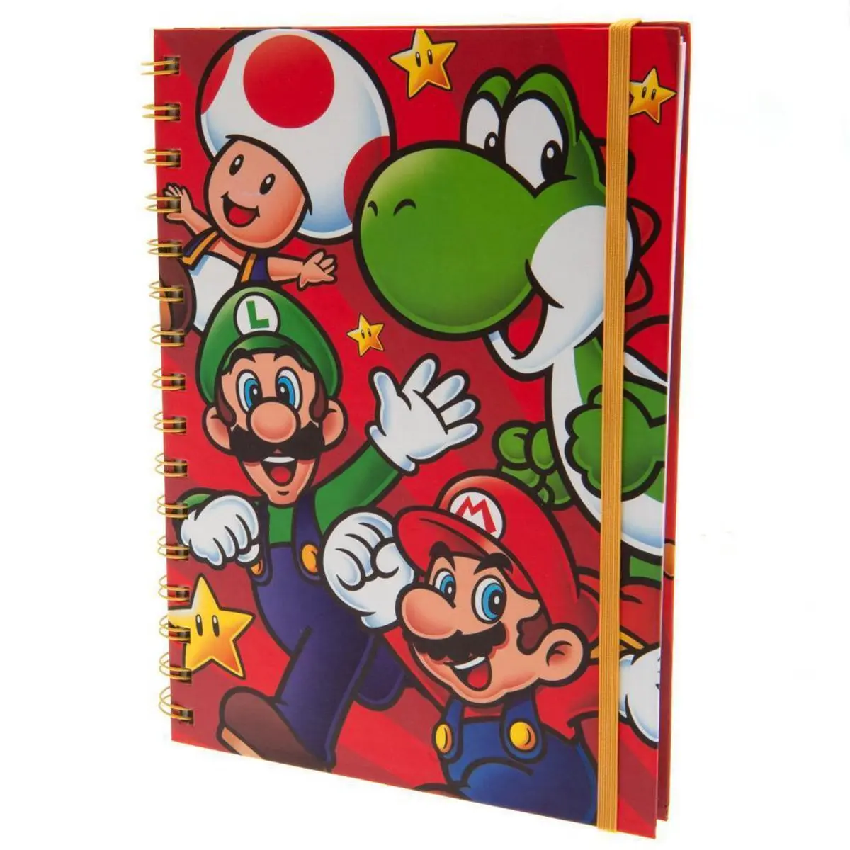 Nintendo Super Mario Bros A5 zápisník produktová fotografia