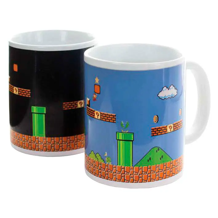 Super Mario Bros. Heat Change Hrnček Level produktová fotografia