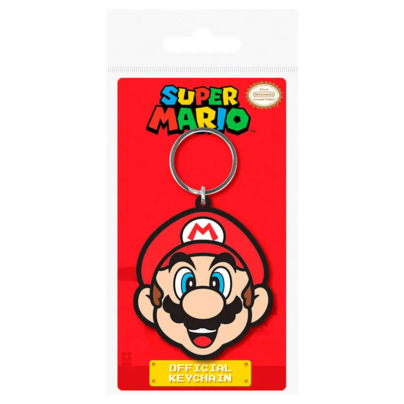 Super Mario gumená kľúčenka Mario 6 cm termékfotó