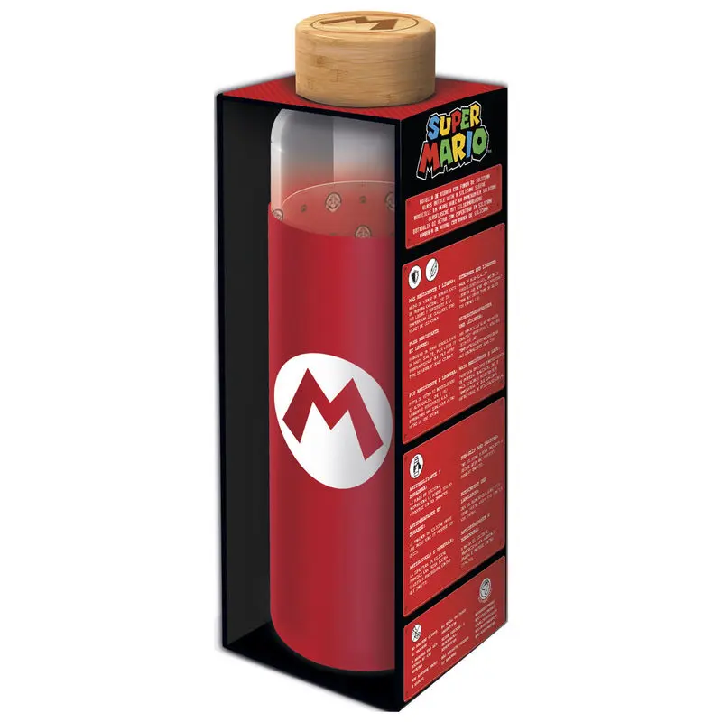 Nintendo Super Mario Bros silikónové ochranné sklo na fľašu 585ml termékfotó