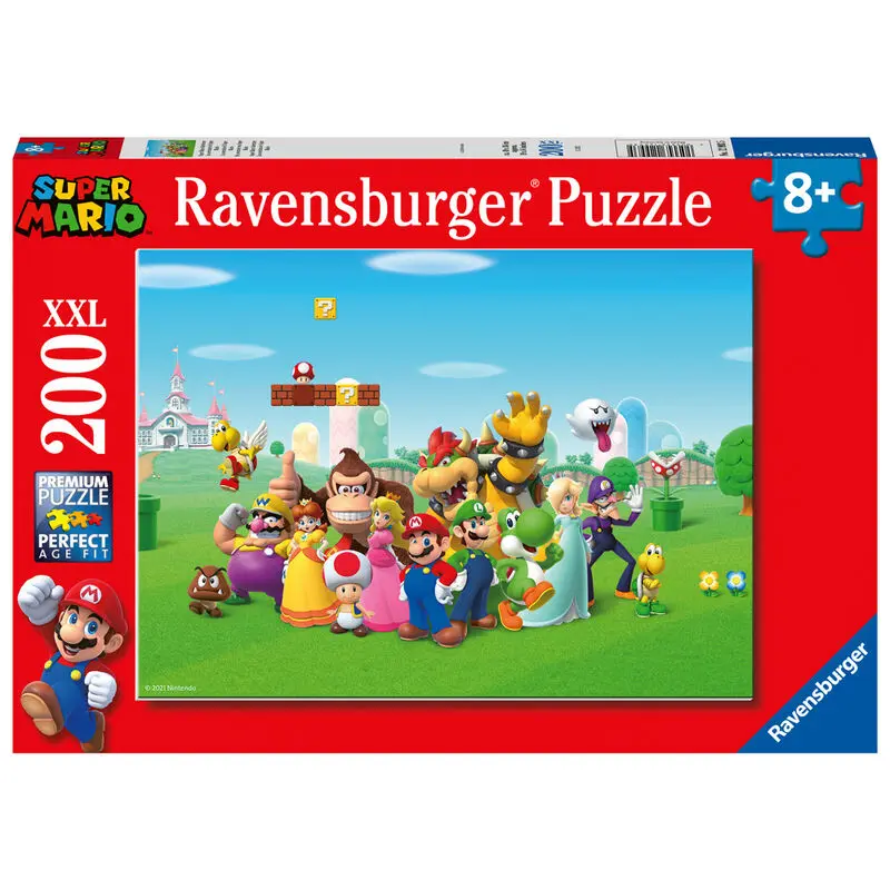 Nintendo Super Mario Bros XXL puzzle 200 kusov produktová fotografia