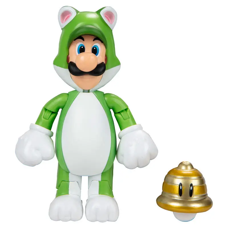 Nintendo Super Mario Cat Luigi figúrka 10 cm termékfotó