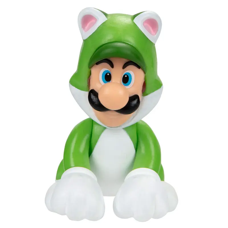 Nintendo Super Mario Cat Luigi figúrka 6,5 cm termékfotó