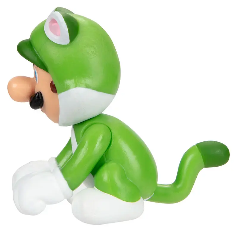 Nintendo Super Mario Cat Luigi figúrka 6,5 cm termékfotó