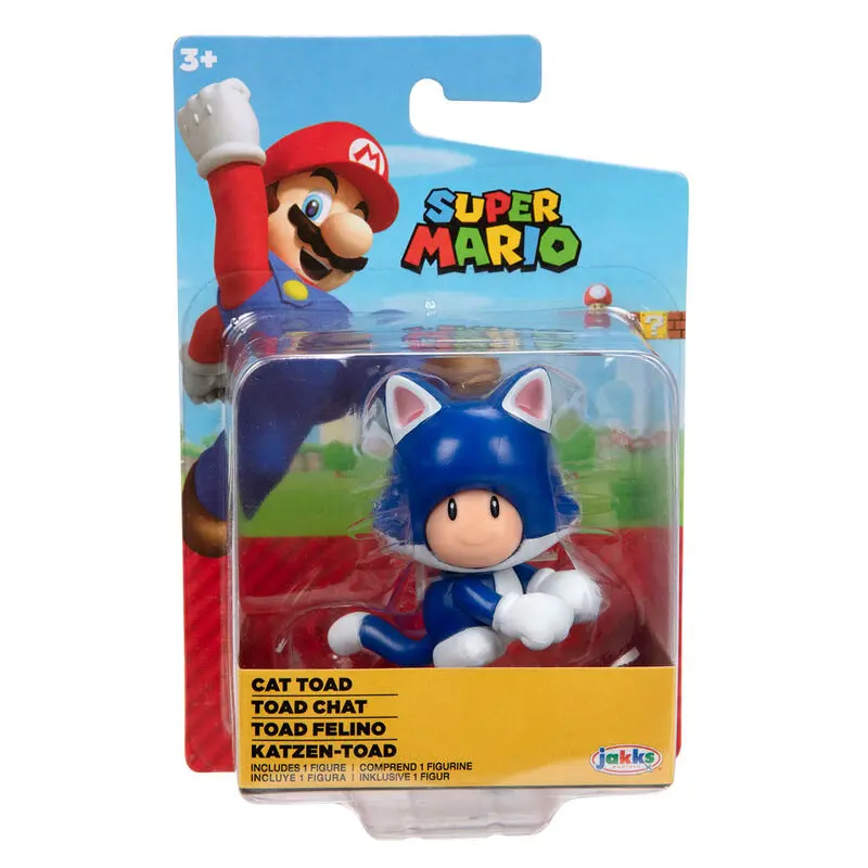 Nintendo Super Mario Cat Toad figúrka 6,5 cm produktová fotografia