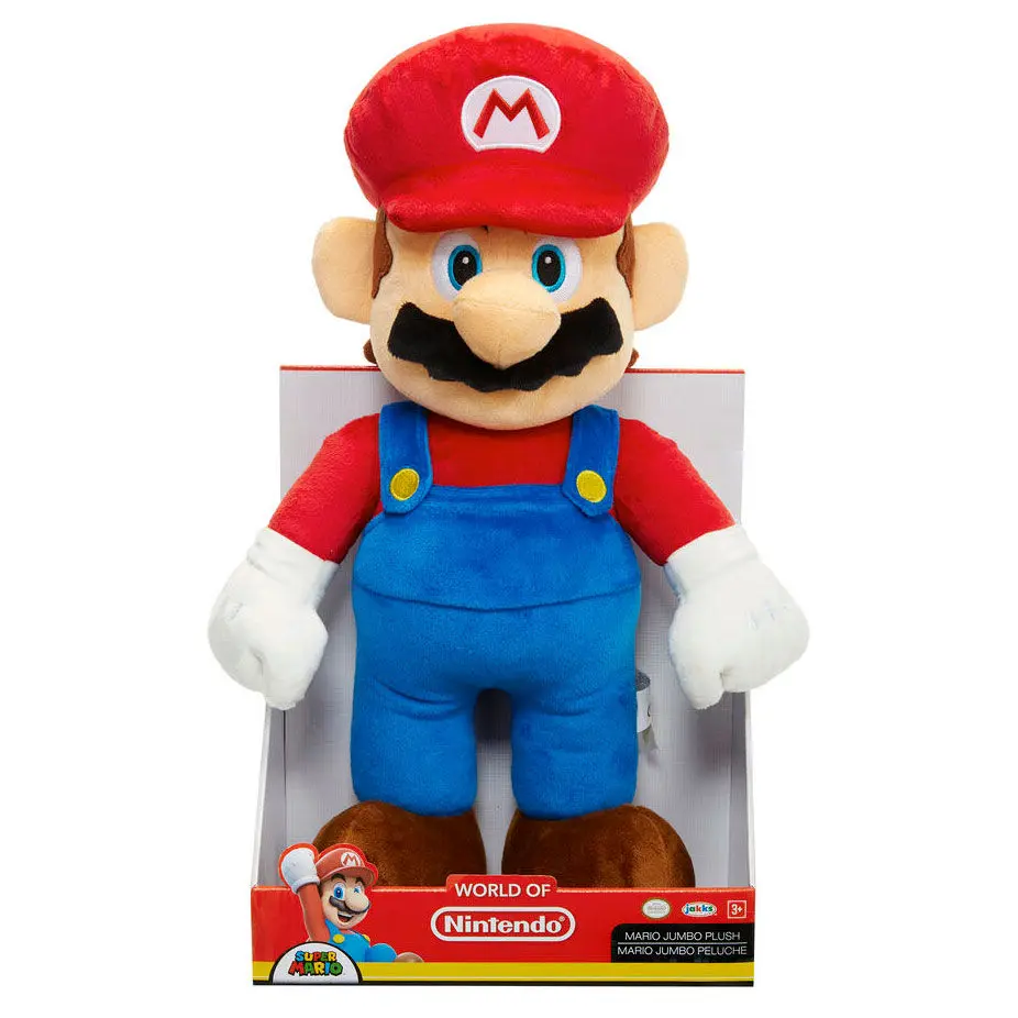 Nintendo Super Mario Jumbo plyšová hračka 50 cm produktová fotografia